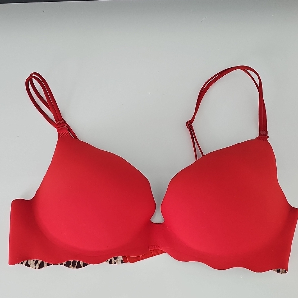Red Women's Bra